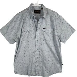 Howler Bros. Mens Pearl Snap Shirt - Little Agave Print